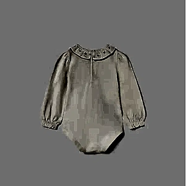 Mayoral Kışlık Kız Bebek Uzun Kol Body Ekru