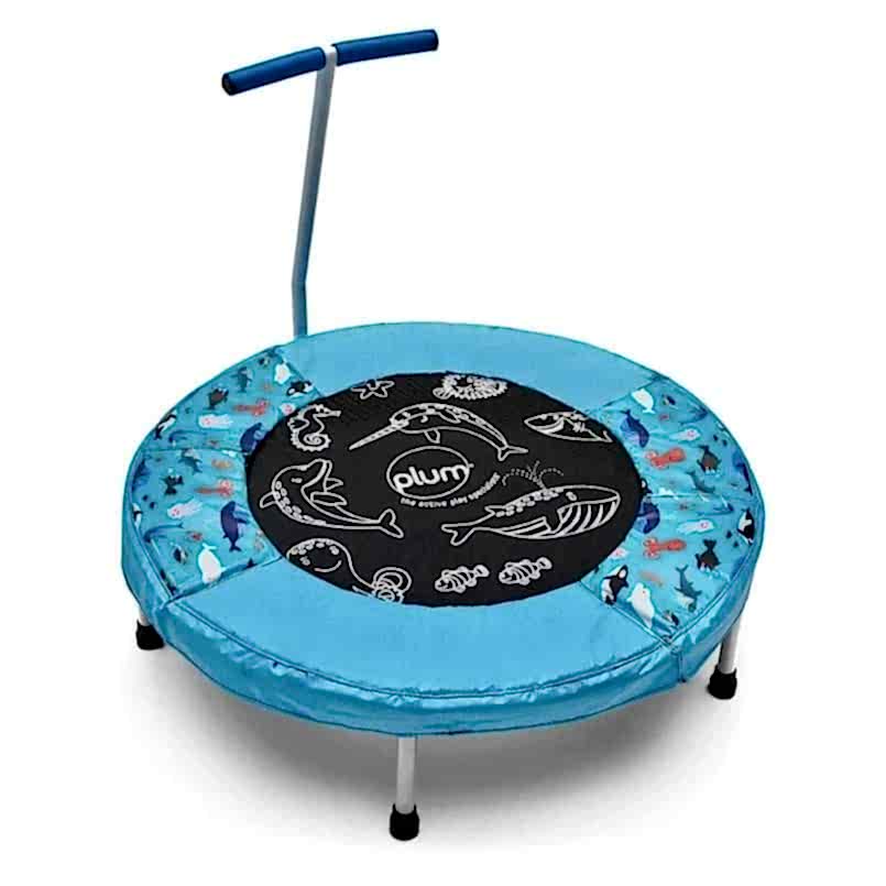 Plum Sesli Trambolin - Mavi