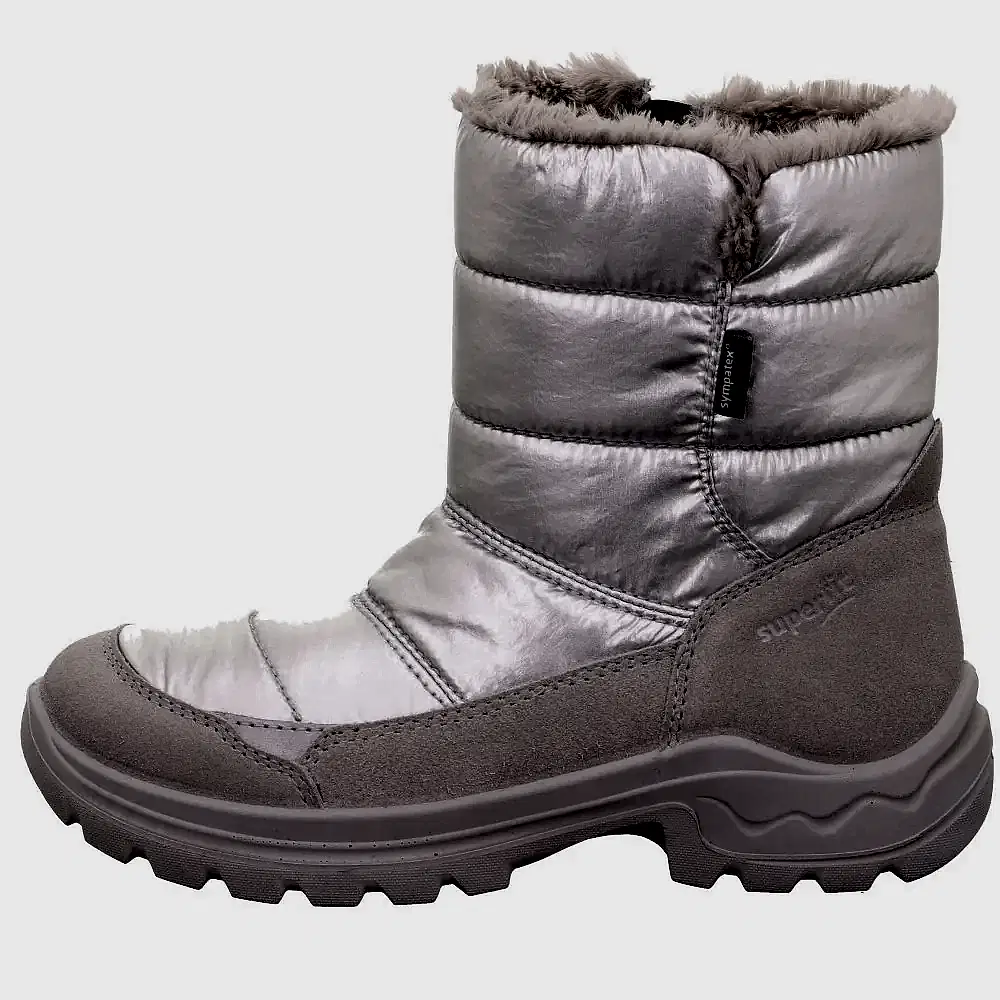 SuperFit Kışlık Kız Çocuk Aurora Bot Gri