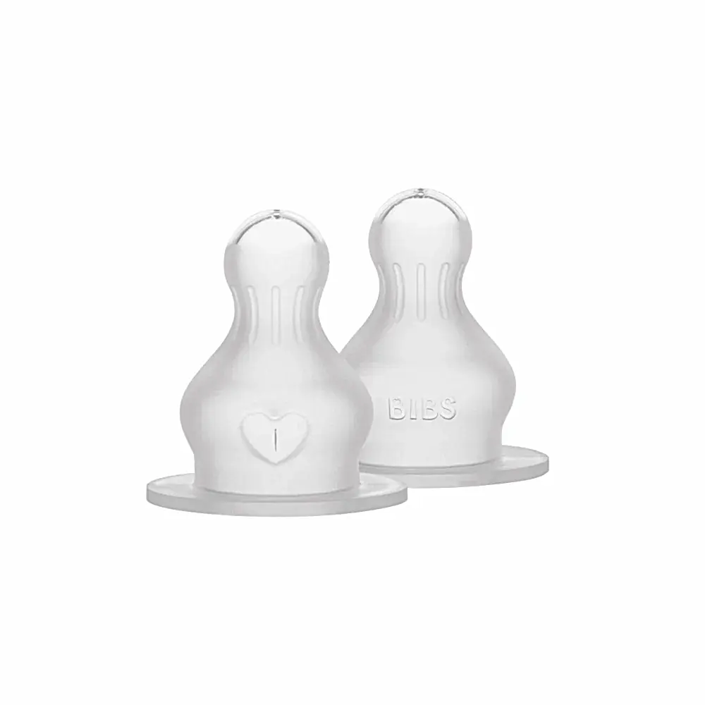 Bibs Baby Bottle İkili Silikon Biberon Ucu Hızlı Akış STD