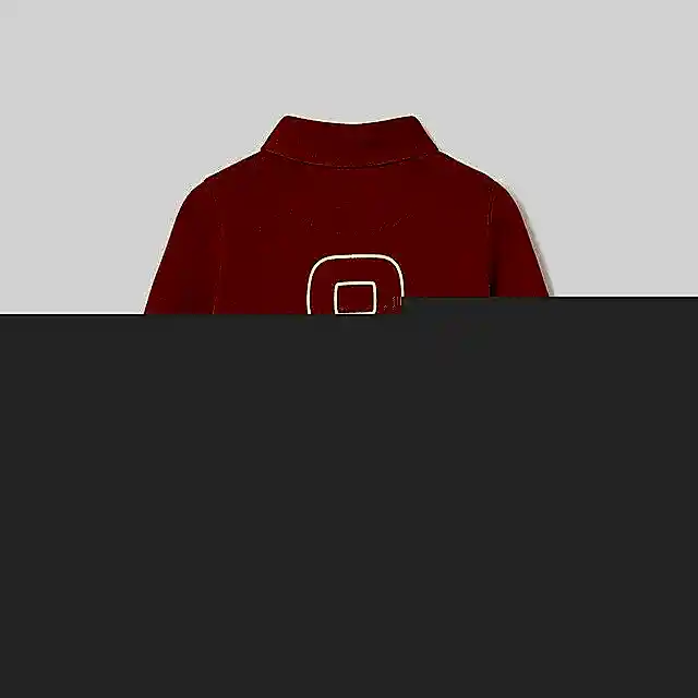 Mayoral Kışlık Erkek Bebek Polo Uzun Kol T-shirt Turuncu