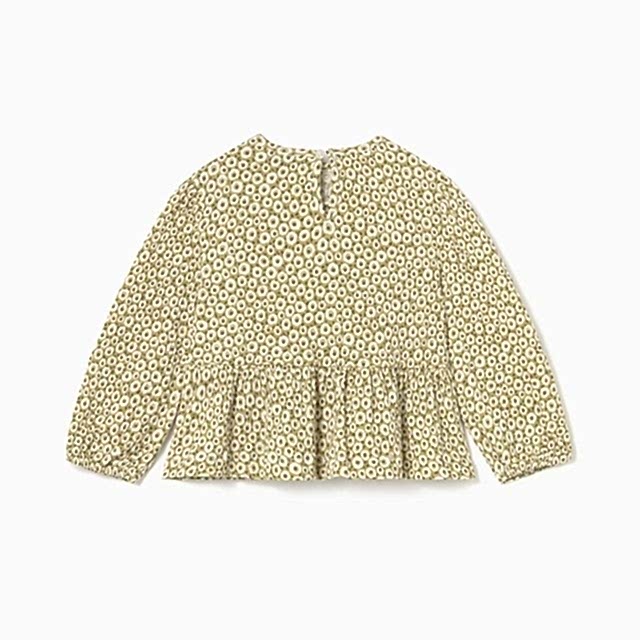 Mayoral Kışlık Kız Bebek Uzun Kol Bluz Yeşil