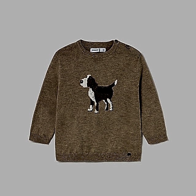 Mayoral Kışlık Erkek Bebek Örme Kazak Bej