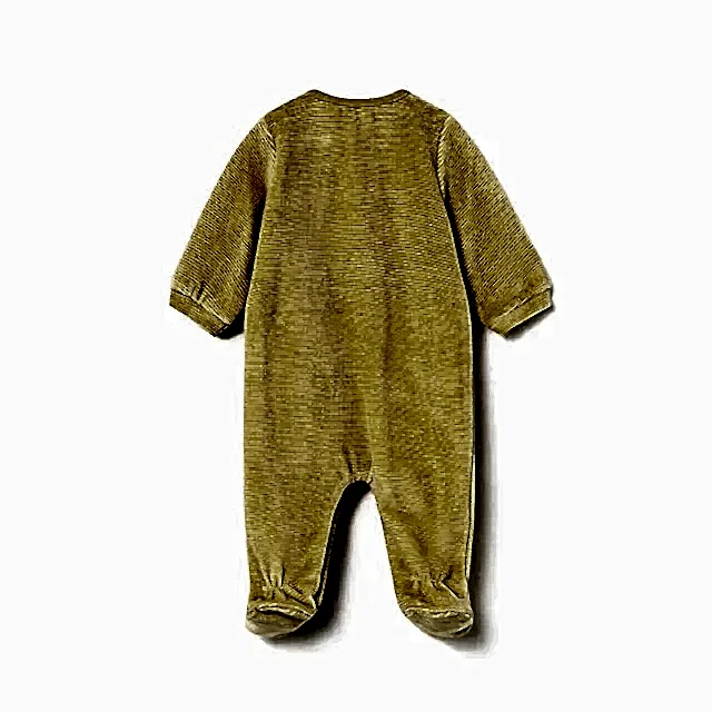 Mayoral Kışlık Kız Bebek Kadife Tulum Sarı