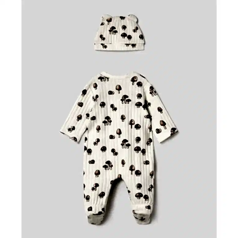 Mayoral Kışlık Kız Bebek Tulum Bere Set Ekru