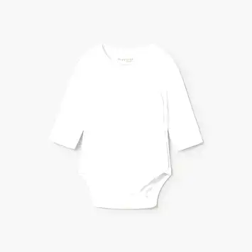 Mayoral Kışlık Bebek Uzun Kol Body Beyaz