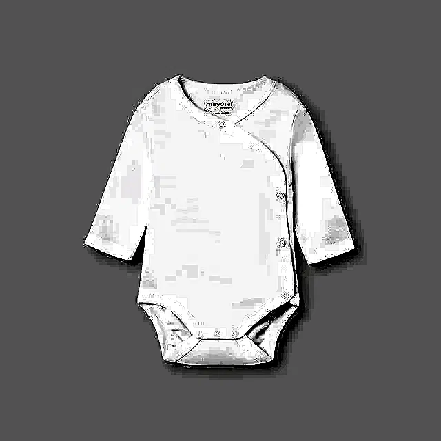 Mayoral Kışlık Bebek Uzun Kol Body Beyaz