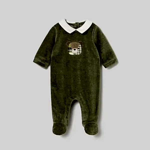 Mayoral Kışlık Erkek Bebek Tulum Yeşil