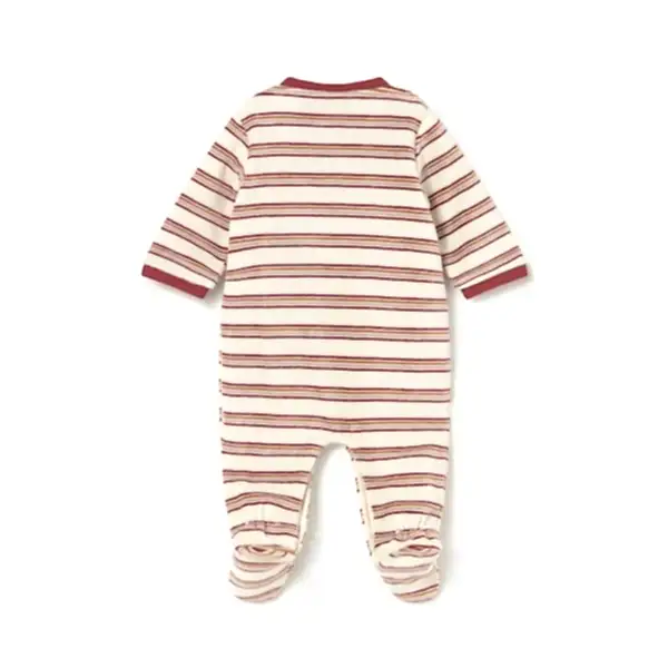 Mayoral Kışlık Erkek Bebek Kadife Tulum Kırmızı