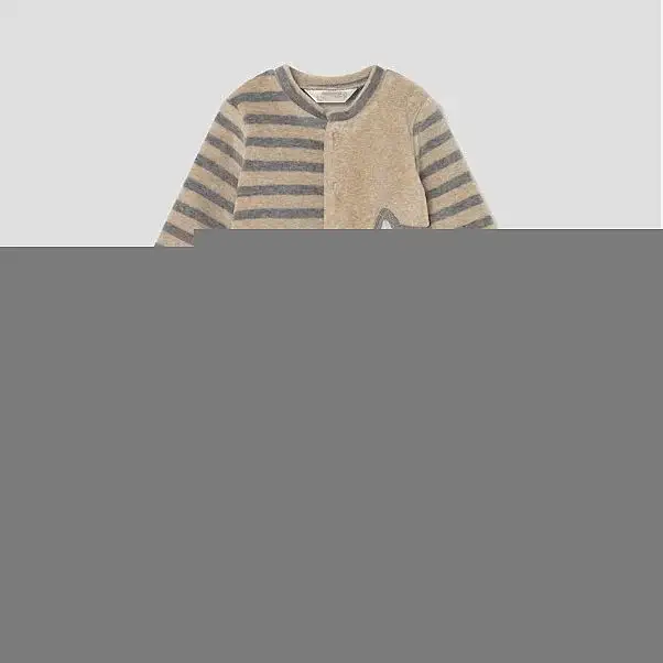 Mayoral Kışlık Erkek Bebek Kadife Tulum İkili Set Bej