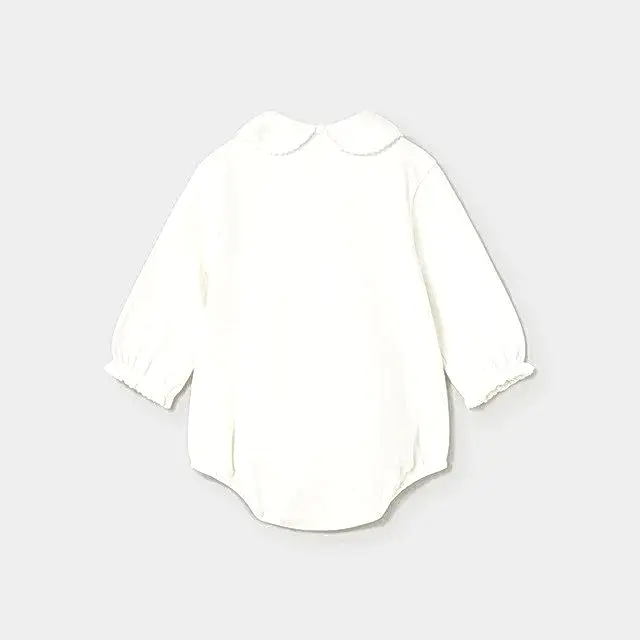 Mayoral Kışlık Kız Bebek Uzun Kol Body Ekru