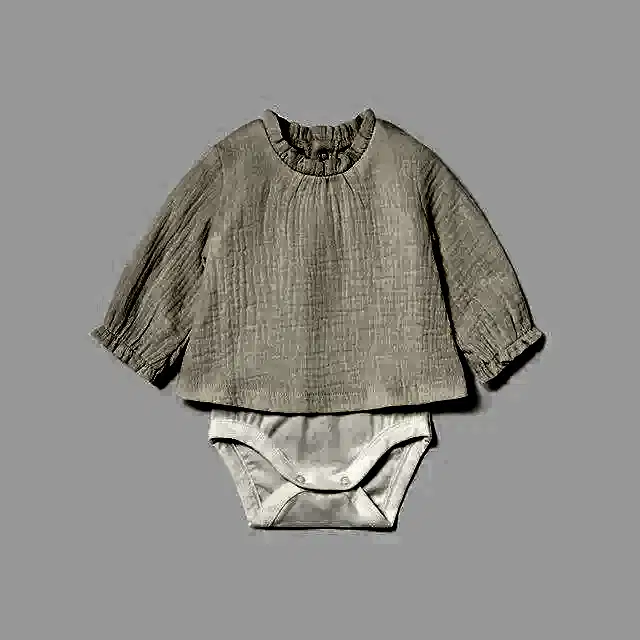 Mayoral Kışlık Kız Bebek Uzun Kol Body Ekru