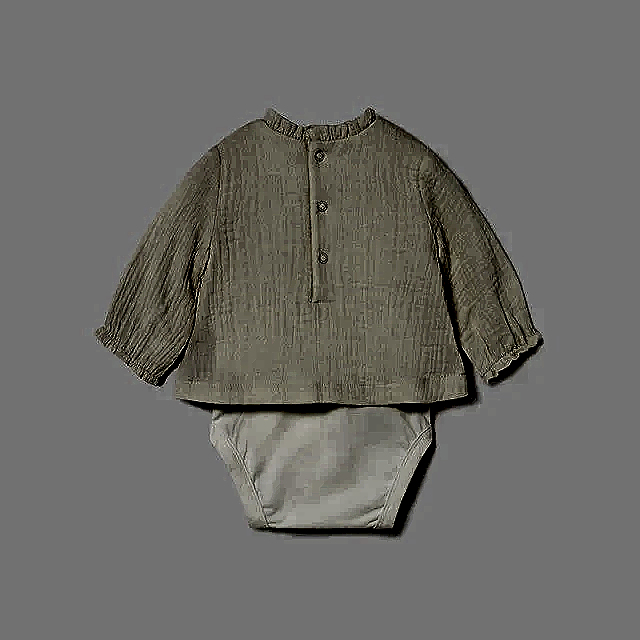 Mayoral Kışlık Kız Bebek Uzun Kol Body Ekru