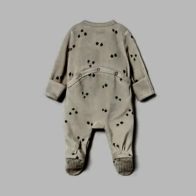 Mayoral Kışlık Erkek Bebek Kadife Tulum Ekru