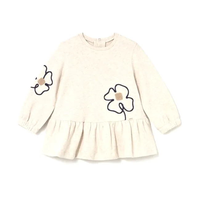 Mayoral Kışlık Kız Bebek Elbise Bej