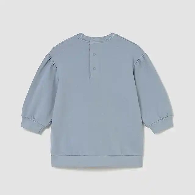 Mayoral Kışlık Kız Bebek Elbise Mavi