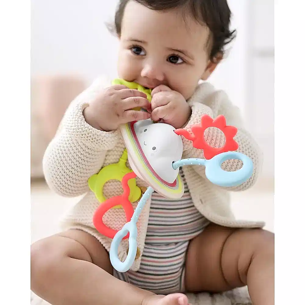 Skip Hop Zoo Silver Lining Bulut Çek ve Oyna Duyusal Oyuncak 6 Ay+