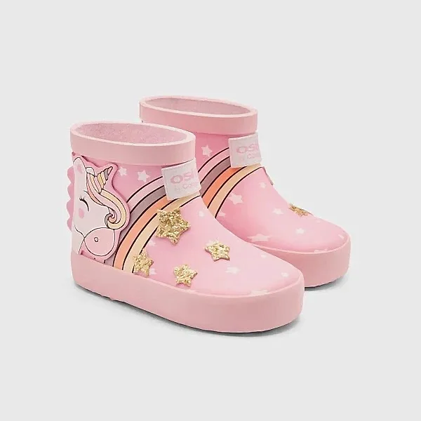 Conguitos Kız Çocuk Yağmur Botu - Unicorn Pembe