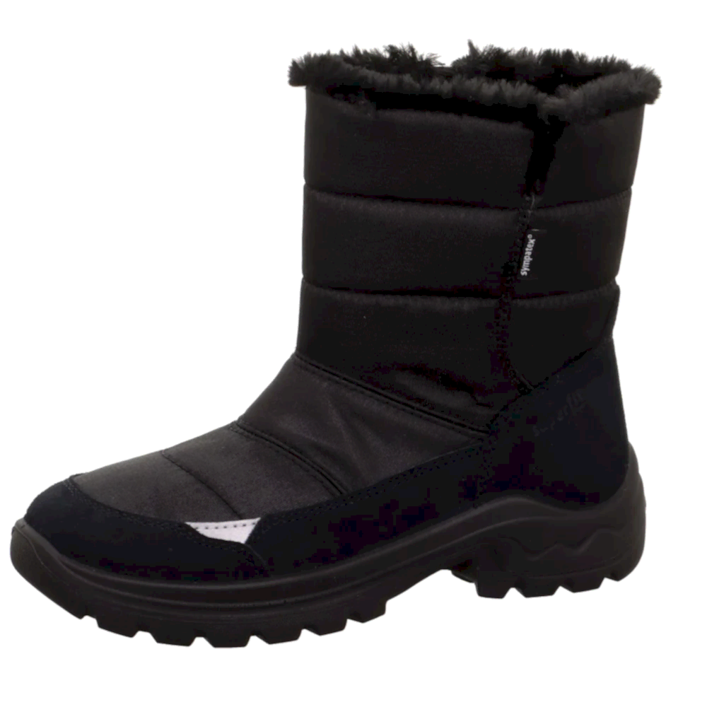 SuperFit Kışlık Kız Çocuk Aurora Bot Siyah