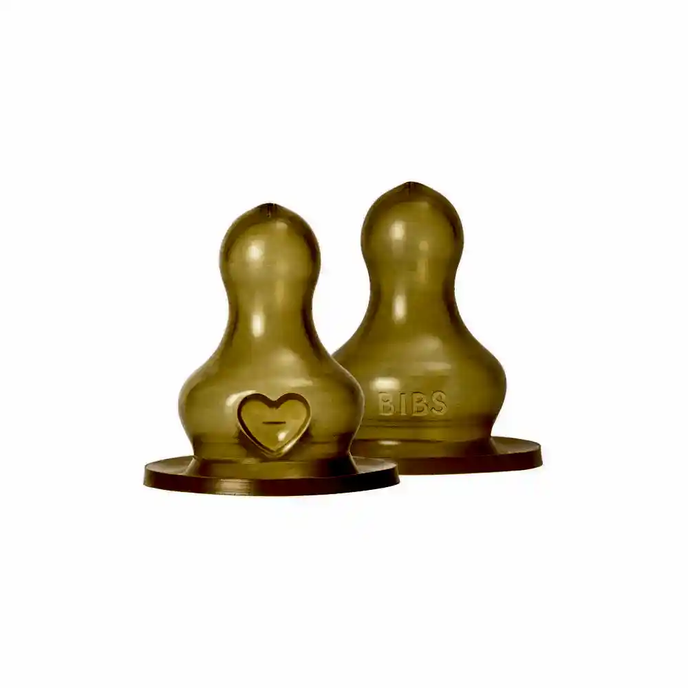 Bibs Baby Bottle İkili Kauçuk Biberon Ucu Orta Akış STD