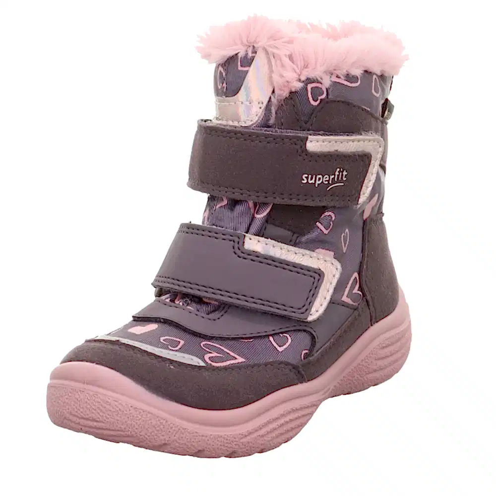 SuperFit Kışlık Kız Crystal  Goretex Bot Mor