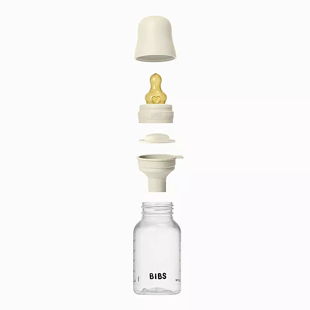 Bibs Baby Cam Biberon Seti Ivory 120 ml Ekru
