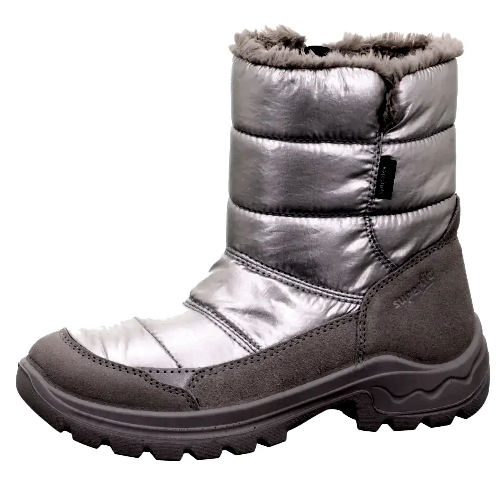 SuperFit Kışlık Kız Çocuk Aurora Bot Gri