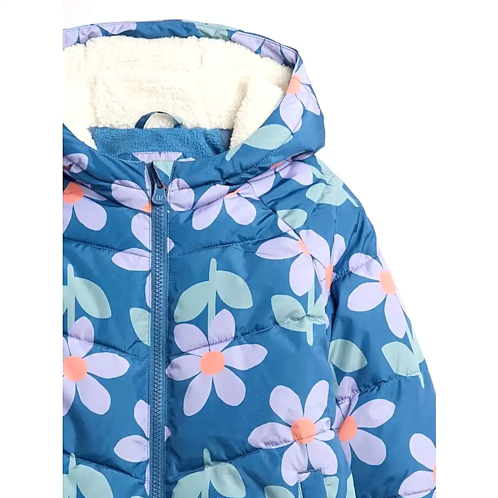 GAP Kız Bebek Anorak Mont Mavi