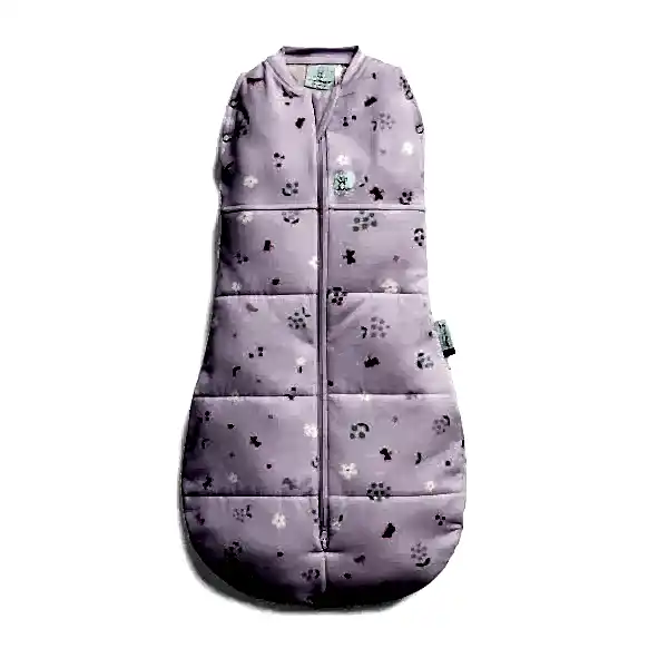 ErgoPouch Organik Pamuklu Kundak 2.5 Tog - Butterfly Garden Lila