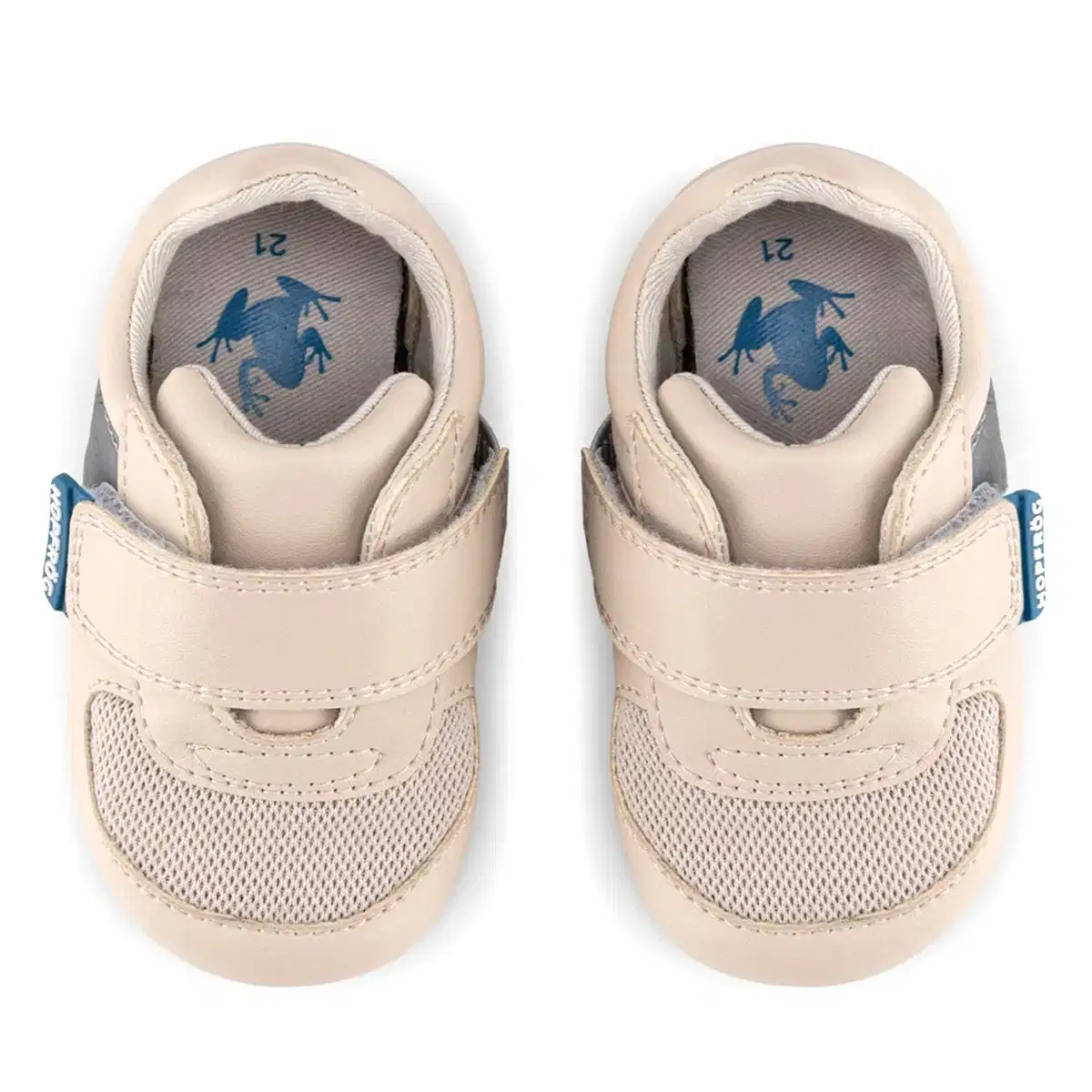 Hopfrög Smart Walker First Prime Havalı Barefoot Bebek Patik Ayakkabı BEJ