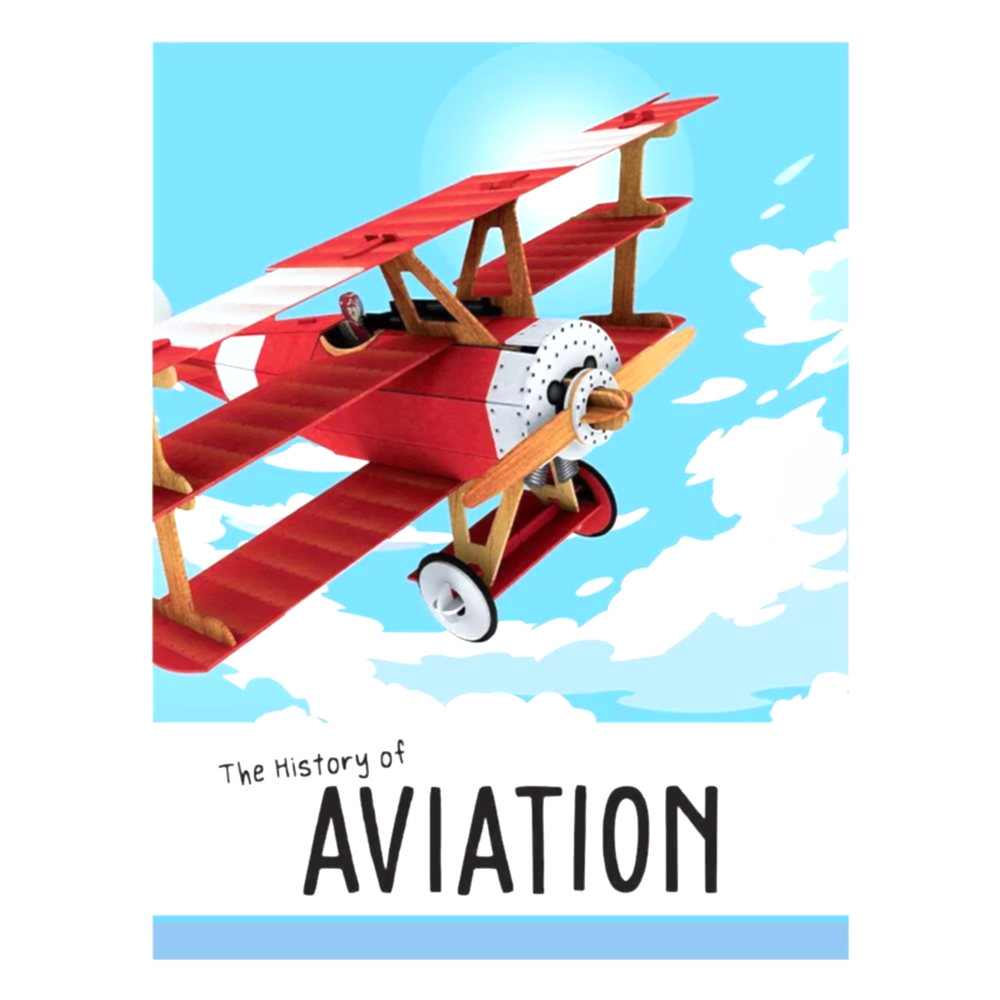 3D Plane - Book And 3D Model