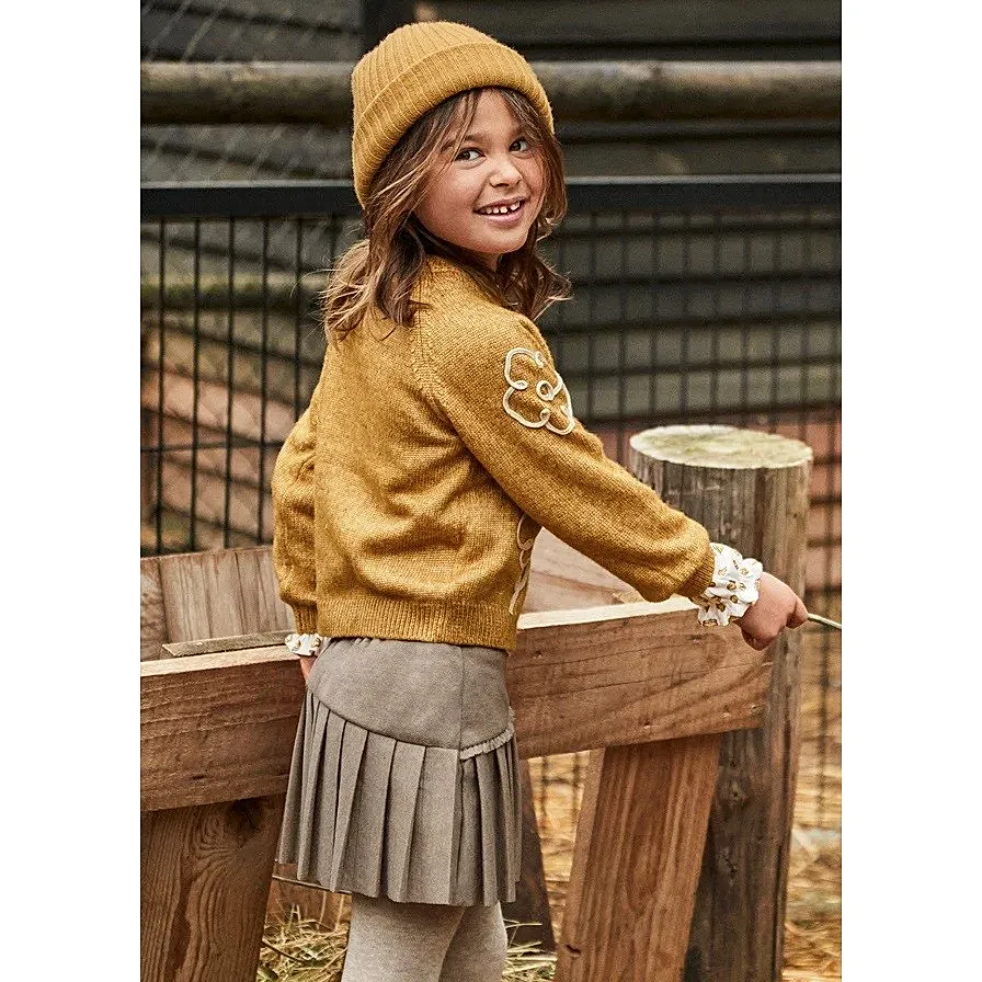 Mayoral Kışlık Kız Etek Kahverengi