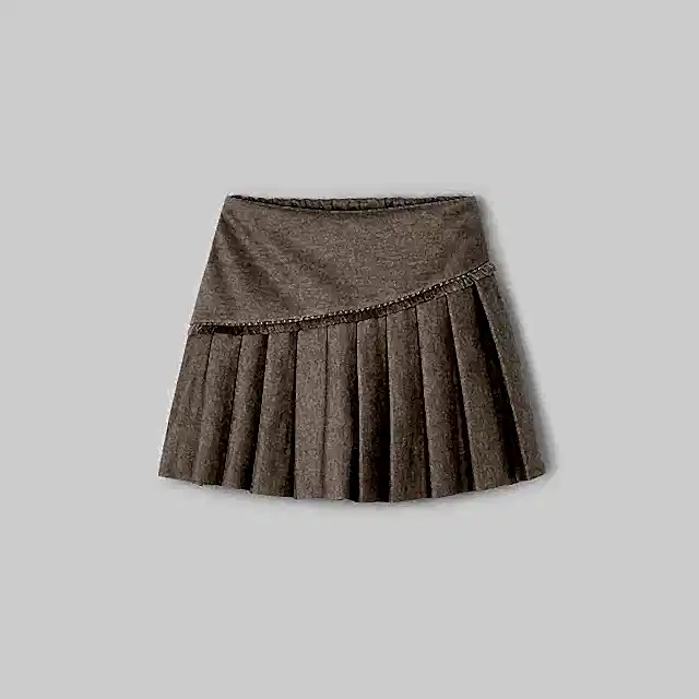 Mayoral Kışlık Kız Etek Kahverengi