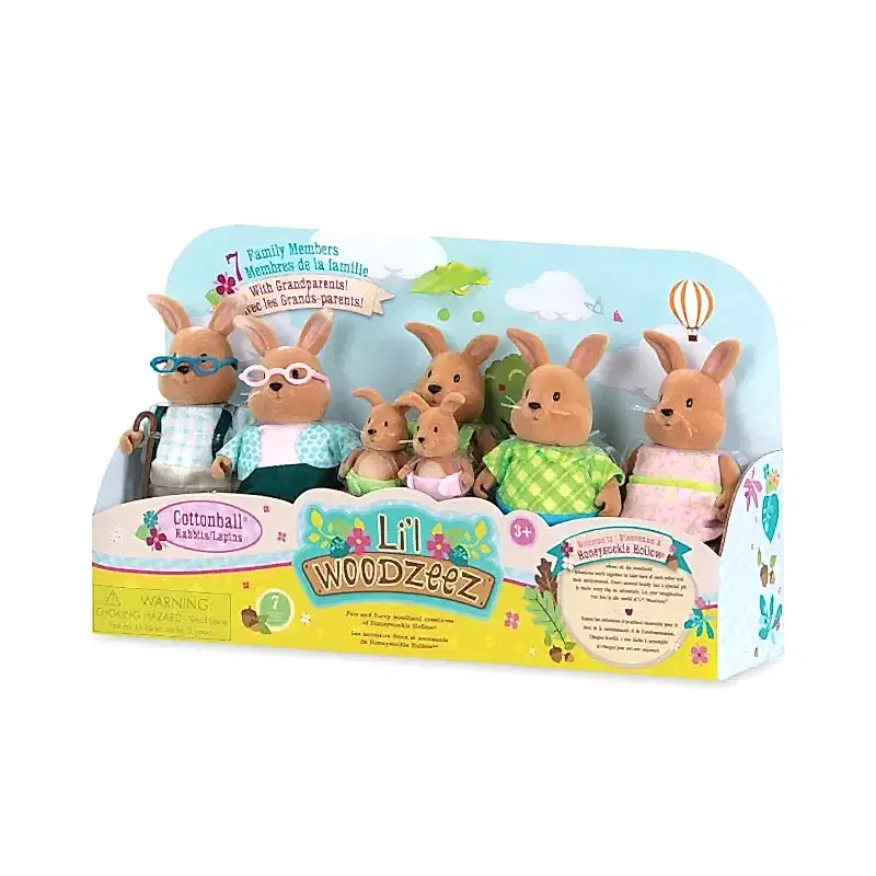 Li'l Woodzeez Geniş Tavşan Ailesi STD