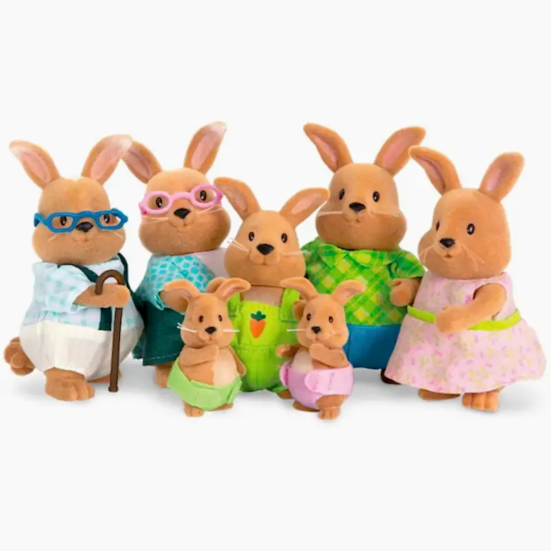 Li'l Woodzeez Geniş Tavşan Ailesi STD