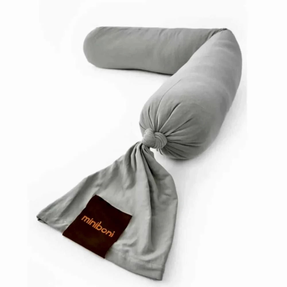 Miniboni Hamile Destek Ve Emzirme Minderi Gri