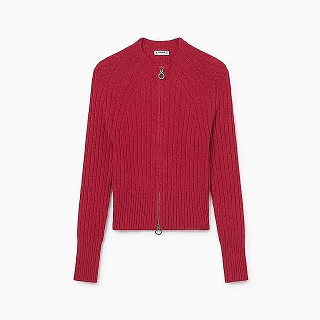 Mayoral Kışlık Kız Örme Hırka Ceket Kırmızı