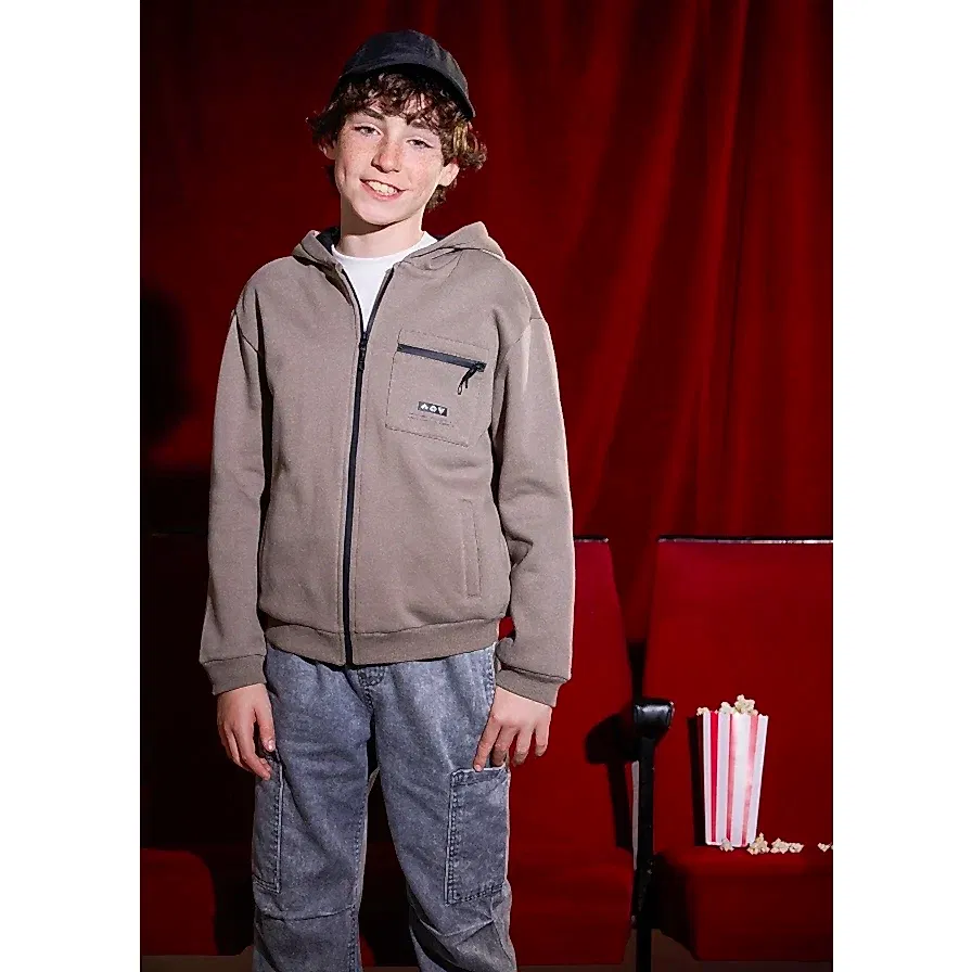 Mayoral Kışlık Erkek Kapşonlu Ceket Bej