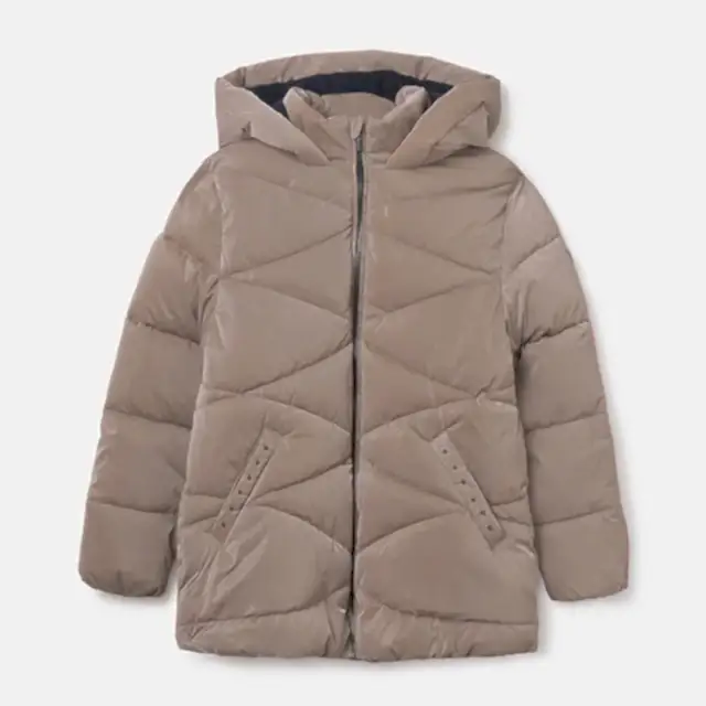 Mayoral Kışlık Kız Uzun Anorak Mont Bej