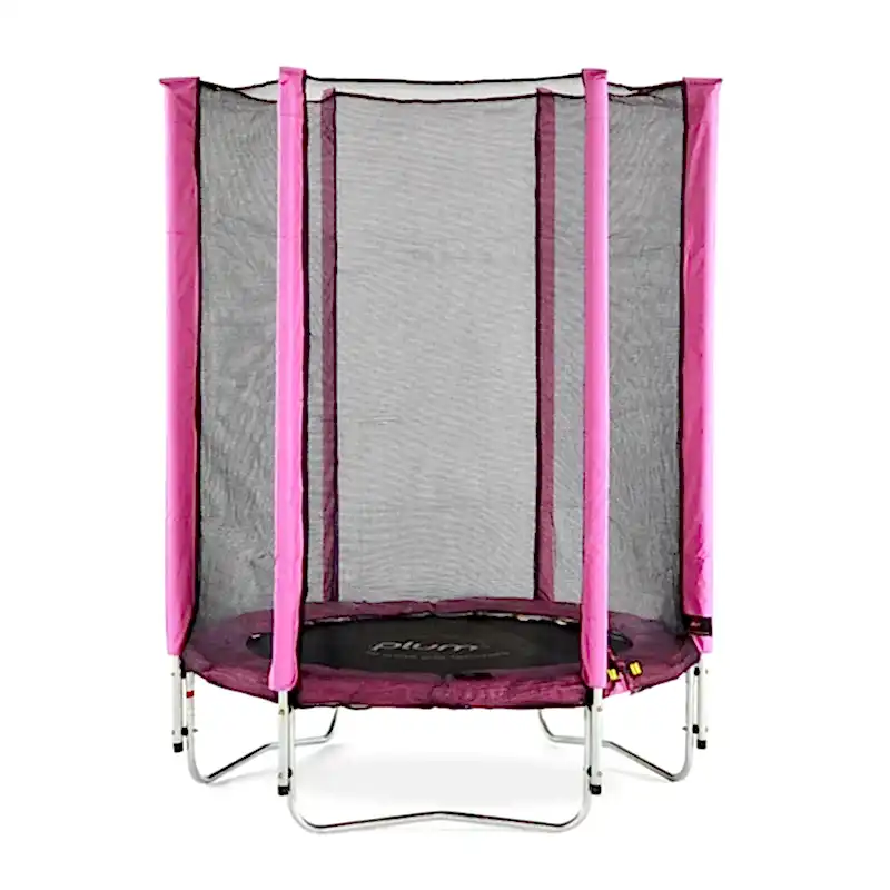 Plum File Korumalı Trambolin - 4 ft - Pembe