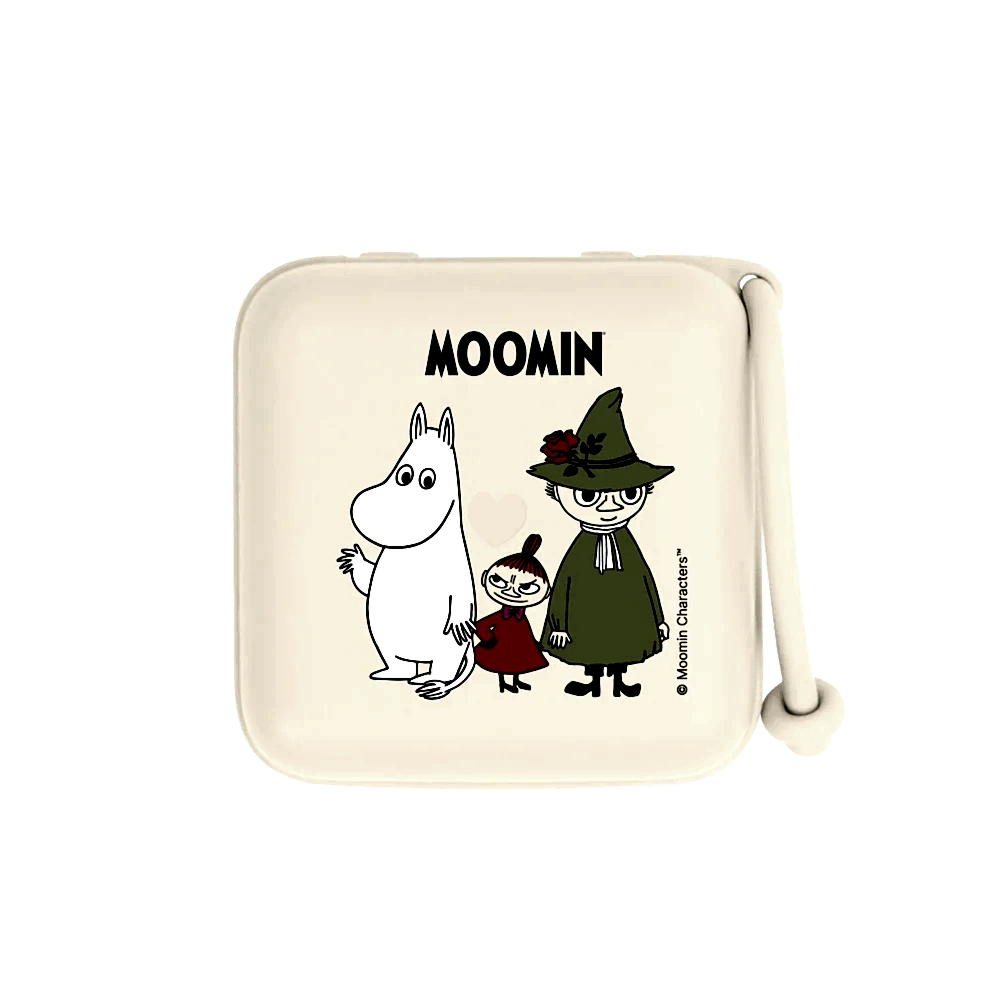 Bibs x Moomins Pacifier Box Emzik Kutusu Ivory