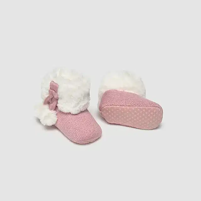 Mayoral Kışlık Kız Bebek Bot Patik Pembe