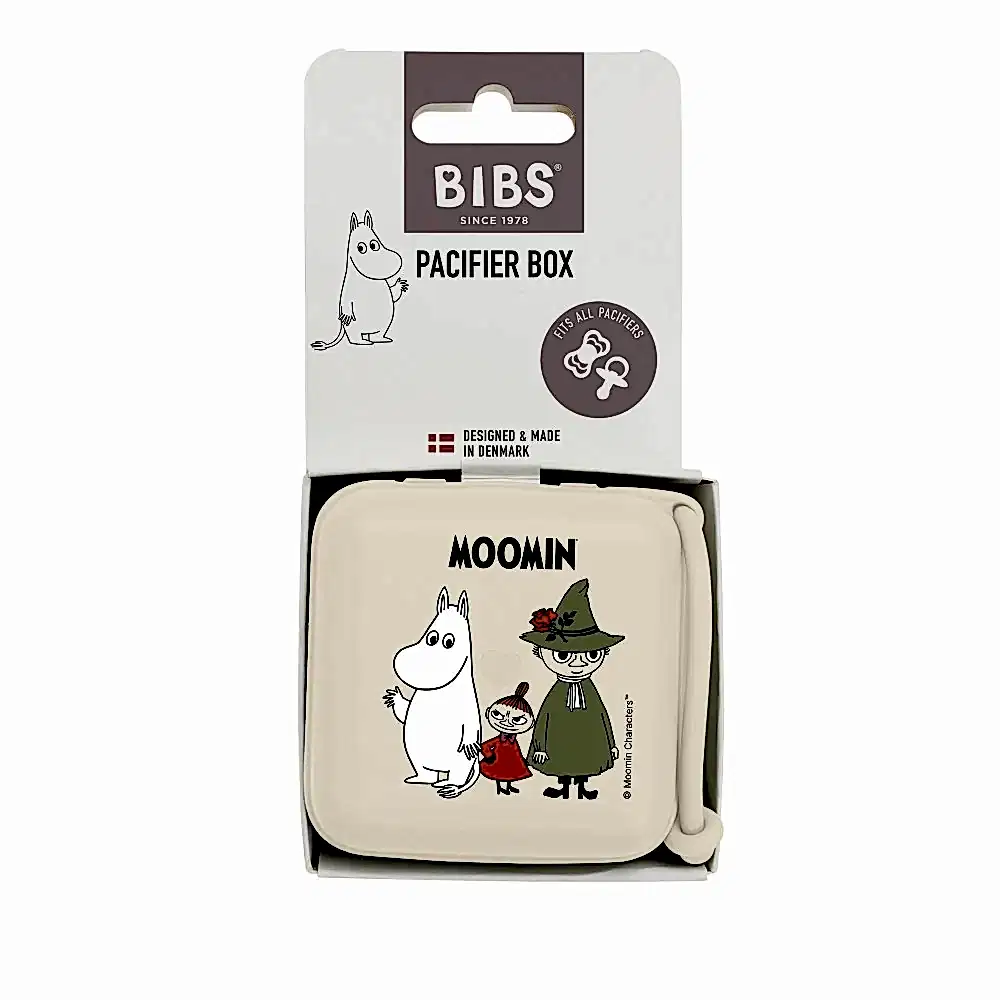 Bibs x Moomins Pacifier Box Emzik Kutusu Ivory
