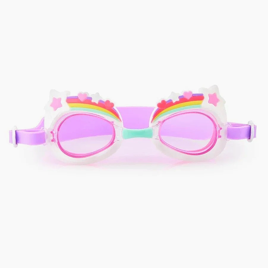 Aqua2ude Çocuk Deniz Gözlüğü Mini Rainbow Blue 3+