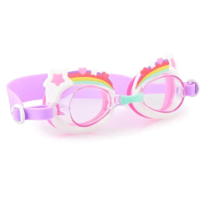 Aqua2ude Çocuk Deniz Gözlüğü Mini Rainbow Blue 3+