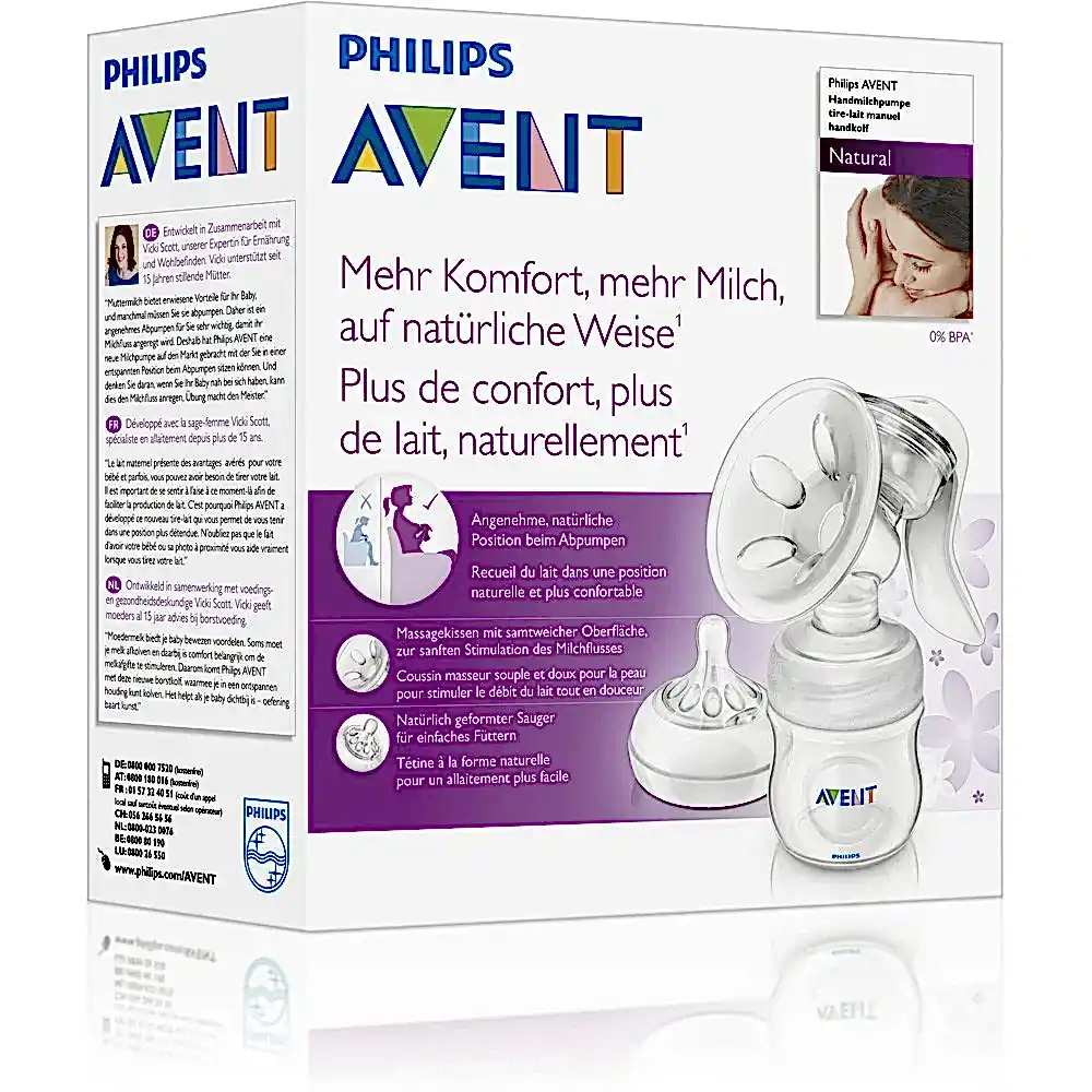 Avent Natural Manuel Göğüs Pompası STD