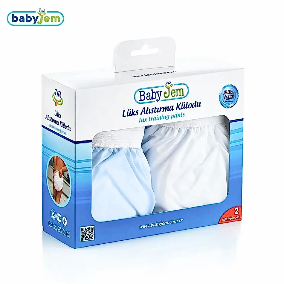 BabyJem Alıştırma Külodu 2li Kutulu Mavi