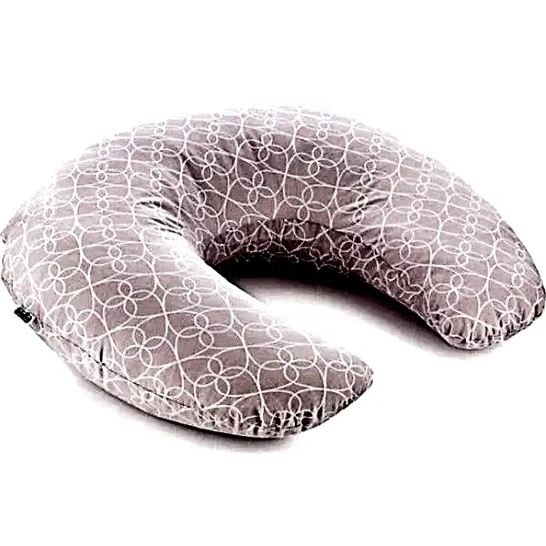 BabyJem Bebek Emzirme ve Destek Minderi Yonca Desenli Pembe