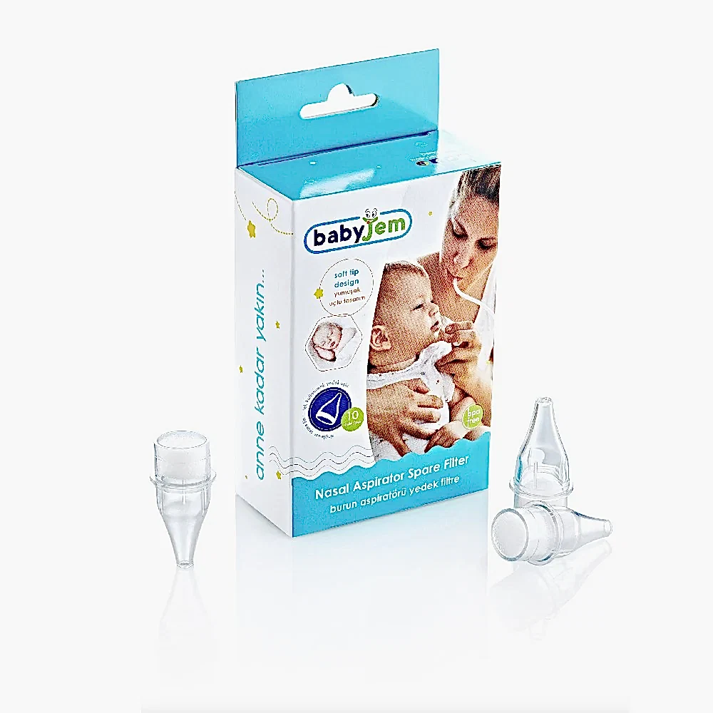 BabyJem Bebek Burun Aspiratörü Yedek Filtre 10 Adet STD