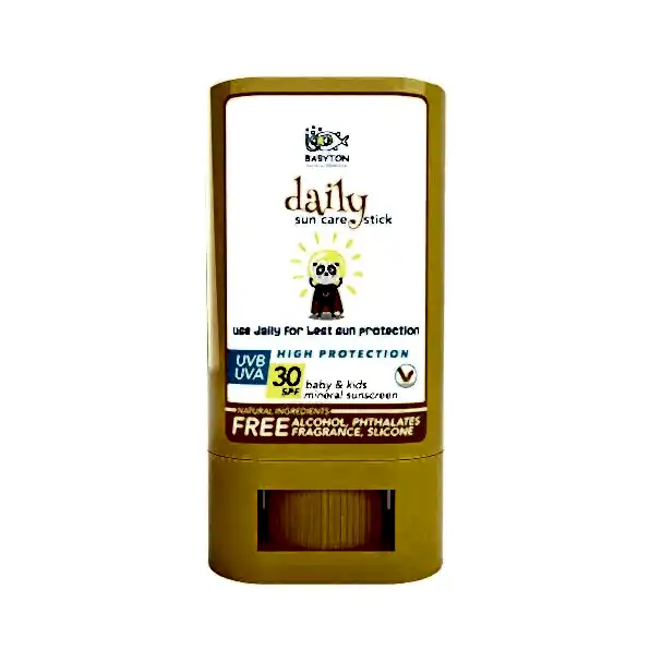 Babyton Bebek ve Çocuklar için Güneş Koruyucu Stick 30 Spf